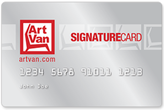 Art Van Credit Card